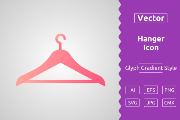 Vector Hanger Gradient Icon Graphics