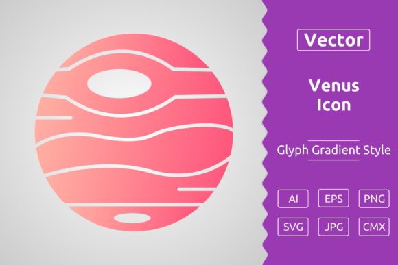 Vector Venus Gradient Icon Graphics